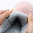 thumbnail image 3 of Mens Womens Warm Plush House Slippers Soft Sole Non Slip Indoor Slippers Memory Foam Bedroom Slide Shoes Pink Size 8, 3 of 8