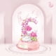 thumbnail image 5 of Piano Flower Bouquet Artificial Flowers Roses Campanula Home Decoration Valentines Day Gifts Table Art, Artificial Flower Bouquet, Artificial Roses, Artificial Campanula, Home Decor, Wedding, 5 of 7