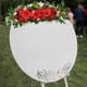 thumbnail image 4 of Swag de Peonía Rosa Artificial 25.6in | Guirnalda floral de seda con hojas de hortensia | Decoración de arco de corona de puerta | Rosa, Blanco, Rojo, Azul | Decoraciones de la casa de la chimenea, 4 of 6