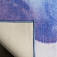 thumbnail image 6 of SAFAVIEH Paint Brush Alejandrina Abstract Area Rug, Blue/Lavender, 4' x 6', 6 of 10