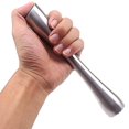 thumbnail image 4 of Less Steel Muddler Lemon Masher Bartender Tools 20cm, 4 of 4