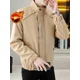 thumbnail image 3 of Abrigo acolchado de terciopelo para hombre, chaquetas acolchadas para hombre, parkas, modelos de invierno, novedad en promoción de ropa exterior, moda Harajuku, 3 of 5