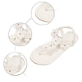 thumbnail image 4 of Women Floral Toe Post Beach Sandals, Casual Summer Walking Slides,US:8.5, 4 of 8