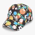 thumbnail image 2 of KPOPLK Kids Baseball Cap Adjustable Dinosaur Print Sun Hat Summer Toddler Boy Snapback Cap Sport Cap(2-6 Years,Orange), 2 of 7