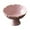 Pink, variant on CUTICATE Ceramic Footed Bowl Decorative Bowl Multifunctional Lotus Shaped Dessert Cake Serving Bowl for Kitchen Home Room Pink