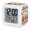 Cinnamon,WarmAmber,Coffee,White, variant on Coffee Fall Digital Alarm Clock for Bedrooms,Smart LED Alarm Clock with 7 Color Changing Night Light,Thanksgiving Maple Leaves Country Brown Plaid Silent Wake Up Clocks for Sleep Study 3.2"x3.2"