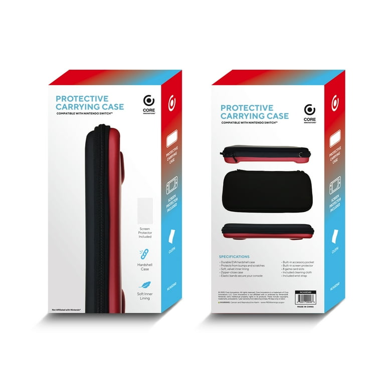 Core Innovations Protective Carrying Case and Screen Protector