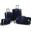4-Piece Luggage Set, Navy