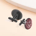 thumbnail image 6 of Christmas Men's Stainless Steel Cufflink Set with Shirt Clip - Suitable for Formal Attire - Ideal for Special Occasions, 6 of 6