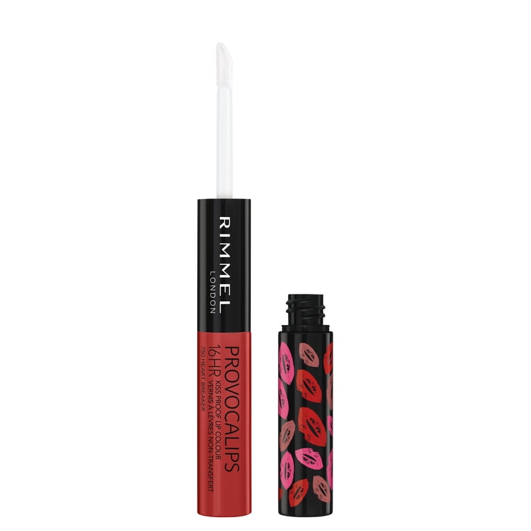 口紅 RIMMEL PROVOCALIPLazy Days430.730 aki Rimmel, Lip Colour, Provocalips 16HR KissProof, Heart Breaker