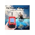 thumbnail image 3 of Wireless Underwater HD Sonar Fish Finder with 100m Range, 45-Degree Adjustable Sensor, Back-Lit LED Display for Depth & Size Detection – Versatile Fishing Gear for Lakes, Rivers, Oceans & Ice Fishing, 3 of 7