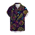 thumbnail image 6 of Awdenio Men's T-shirts Mardi Gras Button Down Shirts,St.Patricks Day Shirt,Hawaiian Holiday Shirt, 6 of 6
