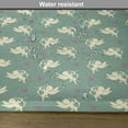 thumbnail image 6 of Ambesonne Green Place Mats Set of 4, Greek Love Cupid, Standard Size, Jade Green Purple Cream, 6 of 6
