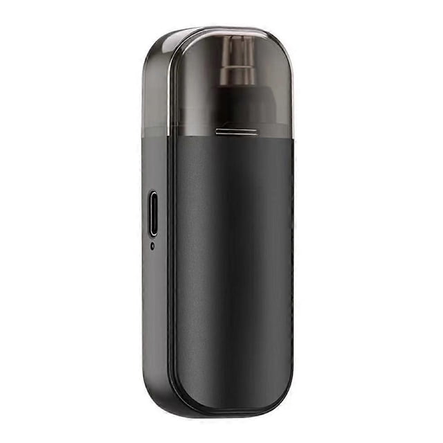 Recortadora de vello nasal 2 en 1 eléctrica, impermeable y recargable, para nariz y orejas, con tapa, color negro.