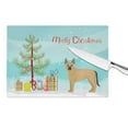 thumbnail image 4 of Caroline's Treasures CK3832LCB Tan German Shepherd Mastiff Mix Christmas Tree Glass Cutting Board Large, 12H x 16W,, 4 of 4