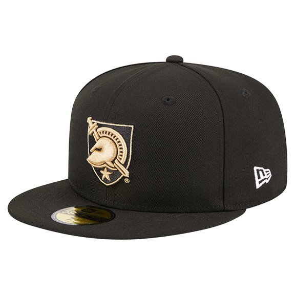 Men's New Era Black Army Black Knights 59FIFTY Fitted Hat