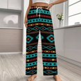 thumbnail image 2 of Aztec Art Pajama Pants Loose Pajamas Female Breathable Home Trousers Leisure Sleeping Pants Large Size, 2 of 6