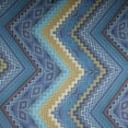 thumbnail image 2 of Zelouf Zs1805Jjjj Hi Multi Chiffon  , Sewing, DIY, Crafts Fabric by the Yard, 454 Blue/gold, 1 Yard, 2 of 2