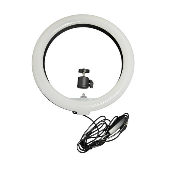 BAKOD 10" LED Ring Light - Adjustable 3000-6000K Color Temperature - White Soft & Warm Light for Perfect Illumination, Selfie, Live Streaming, Vlogging, Photography