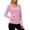 Pink, variant on Women's UPF 50 Lightweight Athletic Jacket Sun Protection Full Zip Long Sleeve Shirts Hiking Running Athletic Shirt Outdoor Pockets