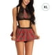 thumbnail image 1 of Conjunto de ropa interior sexy Traje de traje de escenario de tentación uniforme Traje de ropa de cosplay suave, Negro, XL Guardurnaity XX000043-26, 1 of 7