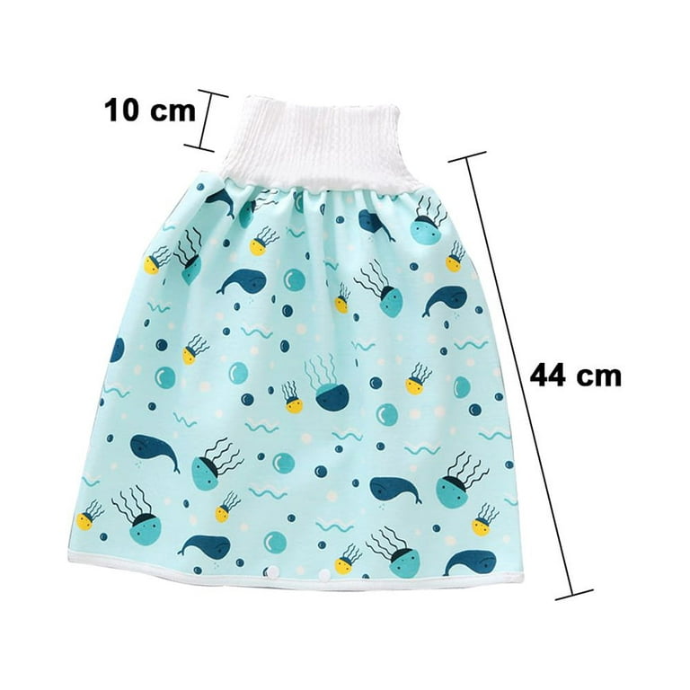 2 Packs Waterproof and Leakproof Diaper Pants Potty Training Cloth