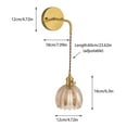 thumbnail image 2 of Vintage Wall Sconce, Wall Light, Wall-mounted Light with Solid Base, 2 of 13