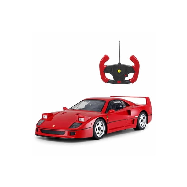 Maqueta RC RASTAR Ferrari F40 a escala 1/14 con control de luz