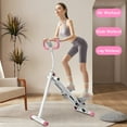 thumbnail image 5 of Kdymod Stair Stepper with Resistance for Home,Vertical Climber Cardio Machine for Full-Body Exercise,Folding Stair Climber Fitness Equipment with Stable Frame Adjustable Handlebar,Pink, 5 of 12