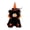 Black, variant on Brown Halloween Decorative Plush Teddy Bear Toy Whimsical Stuffed Animal Ornament For Holiday Home Decor