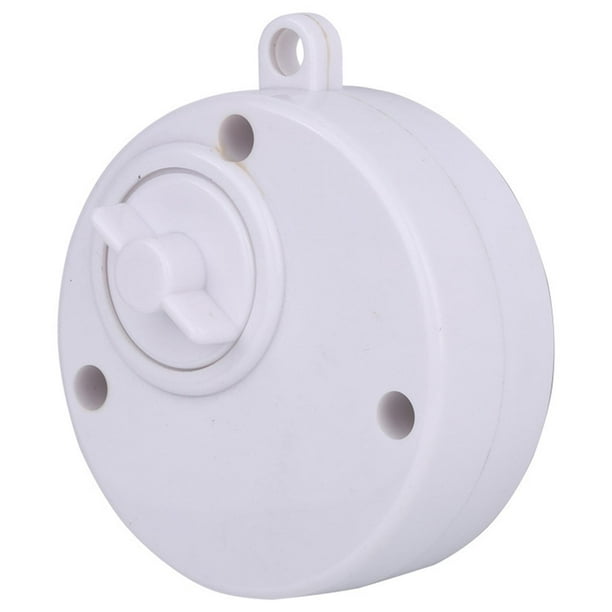 Campana de cuna para bebé, juguete de cuerda, movimiento de cuerda, Musical, fácil instalación, decoración estable, accesorios, cuna móvil, cama, Sunnimix Campana de cama de cuna móvil