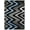 Blue, variant on Handcraft Rugs-Red/Grey/Silver/Black/Abstract Area Rug Modern Contemporary Zigzag/Wave Design