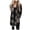 Grey, variant on Cardigan For Women ‘s Classic Plaid Print Snaps Mid-Length Long Sleeve Button Open Front Light Weight Cardigan