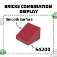 thumbnail image 3 of 543Pcs/Lot 54200 1x1 Slope Building Blocks Inclined Panel Bricks DIY Compatible with all Brand Toys For Children Gift Box 12.Orange about 588pcs, 3 of 6