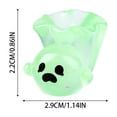 thumbnail image 3 of 5Pcs Halloween Luminous Mini Ghosts Figures 5 Colors Glow in The Dark Miniature Resin Ghost Figurines to Hide Bulk Tiny Small Statue for Halloween Party Favors Micro Garden Dollhouse Decorations, 3 of 5