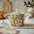 thumbnail image 4 of Morris & Co 32oz Teapot and 10oz Mug Set Set of 2 - Honeysuckle  Porcelain - Dishwasher & Microwave Safe  Novelty Tea Set for Elegant Brunch, Parties, Breakfast - Boxed Gift Set, 4 of 6