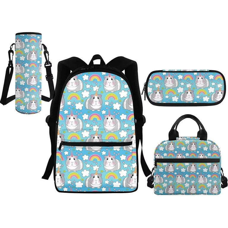 Milk&Moo Kids Backpack with Lunch Box, School Backpack Set for Girls and  Boys, 2 in 1 Toddler Backpack, Insulated Kids Lunch Bag, Suitable For Pre  School, Kindergarten, Elemantary Grade