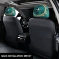 thumbnail image 3 of Kdxio Around The Planet Pattern Print 2 Piece Car Head Rest Covers Set Auto Front/Rear Seats Headrest Cover Universal Fit Most Cars,Sedan, SUV, 3 of 9