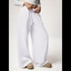 thumbnail image 4 of Pantalones Deportivos de Pierna para Mujer, Holgados, con Cordón, de Cintura Alta y Bolsillos S, 4 of 8