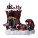 thumbnail image 2 of Resin Boot House Christmas Music Caja LED Light Up Decoraciones Navideñas, 2 of 9