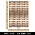 thumbnail image 2 of Show Your Thinking Thought Bubble Teacher Student School Sticker Set - Brown - Matte Finish - 1.25" Mini, 2 of 7
