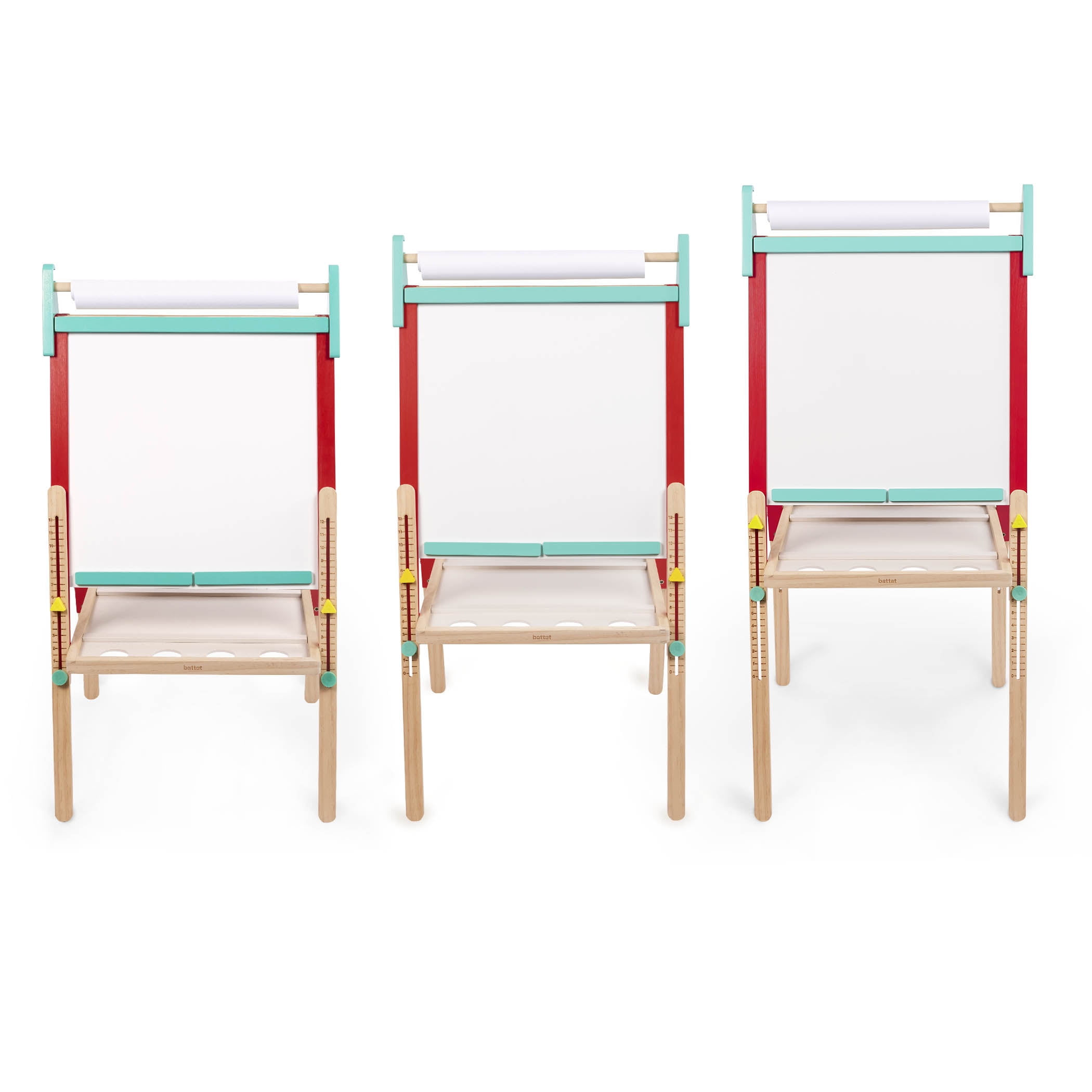 Battat All-in-One Art Easel 60 Pieces and 2-Sided Board for Toddlers Kids 3 Years Old