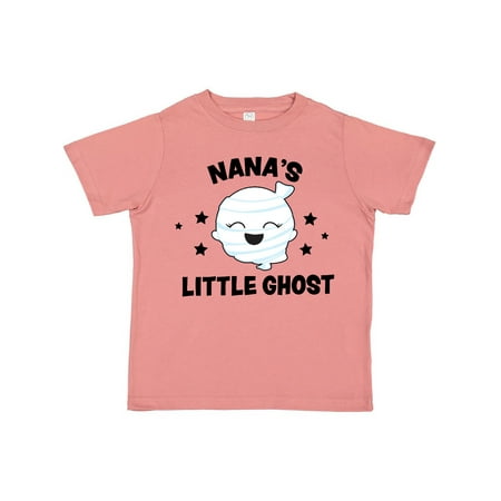 

Inktastic Cute Nana s Little Ghost with Stars Gift Toddler Toddler Girl T-Shirt