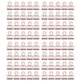 thumbnail image 1 of Pinces à Papier, Métal Robuste 19mm 80pcs Cadeau Liant Clips pour l'École Bleu, Vert, Or Rose, 1 of 8