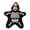 Light Ashy, variant on KAUOD Baby Halloween Star Romper Pumpkin Skeleton Ghost Fleece Hooded Bodysuit