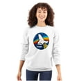 thumbnail image 3 of NASA Retro Vintage Space Shuttle Cool Unisex Plus Fleece Graphic Sweatshirt Brisco Brands 5X, 3 of 5