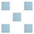 thumbnail image 1 of Mefallenssiah 5Pcs 11.81Inch Puzzle Polyester Velvet Carpet In 14 Colors, 1 of 2