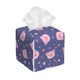 thumbnail image 1 of Balery Cute Pig Porta Pañuelos de Cuero con Estampado – Funda Moderna Cuadrada para Caja de Pañuelos, Dispensador 5x5x5'', 1 of 7