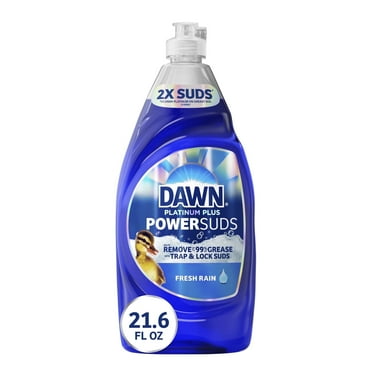 Dawn Platinum Plus PowerSuds Liquid Dish Soap, 21.6 oz. Bottle