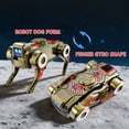thumbnail image 7 of Transformable Mechanical Dog Fidget Gyroscope Toy, 2 in 1 Deformation Finger Spinner Stress Relief Sensory Gadget, 7 of 7